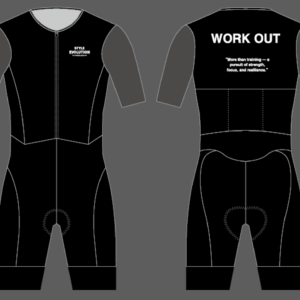 WORK OUT SEPARATE ONE-PIECE.(BLACK)