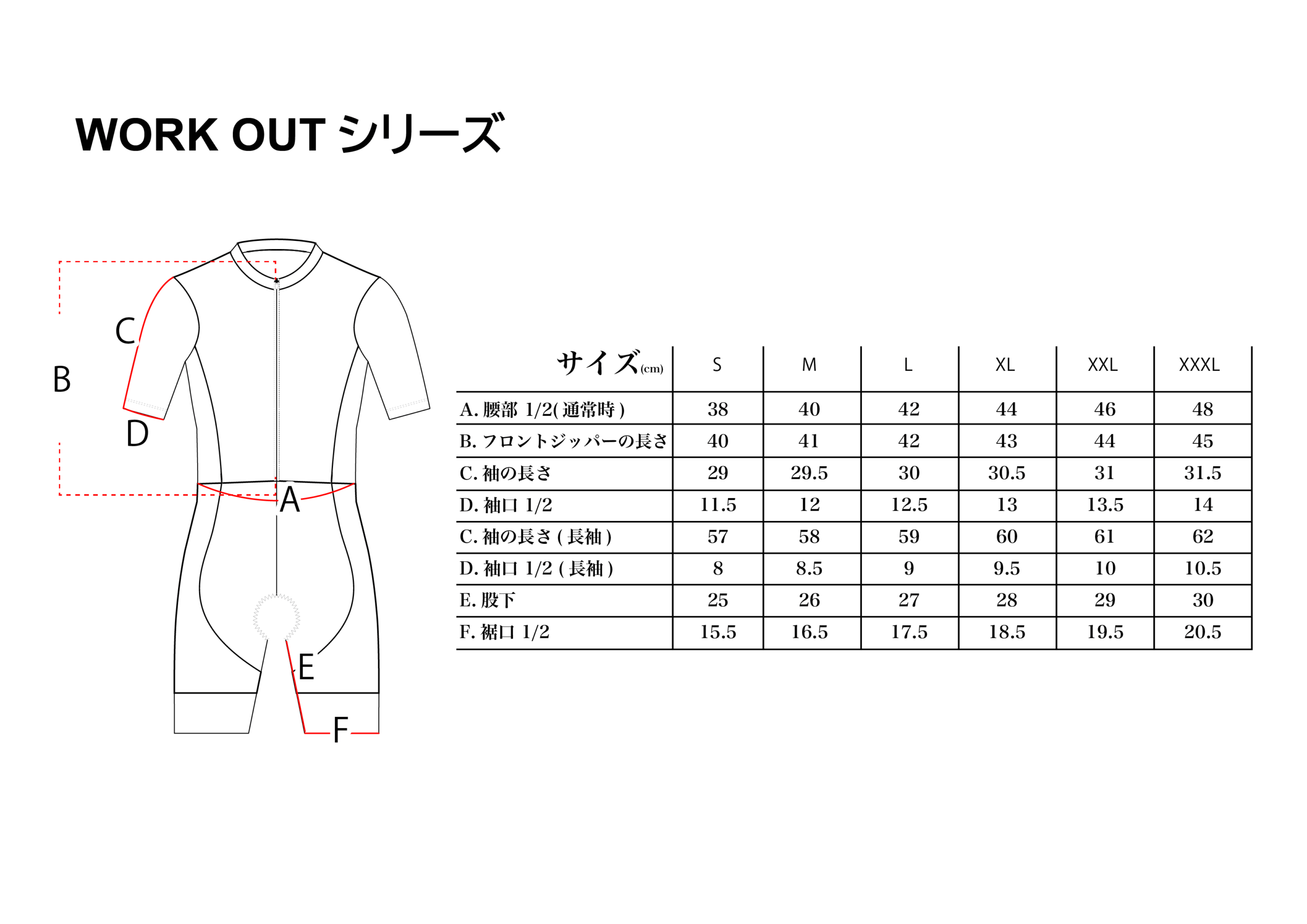 サイズ情報画像